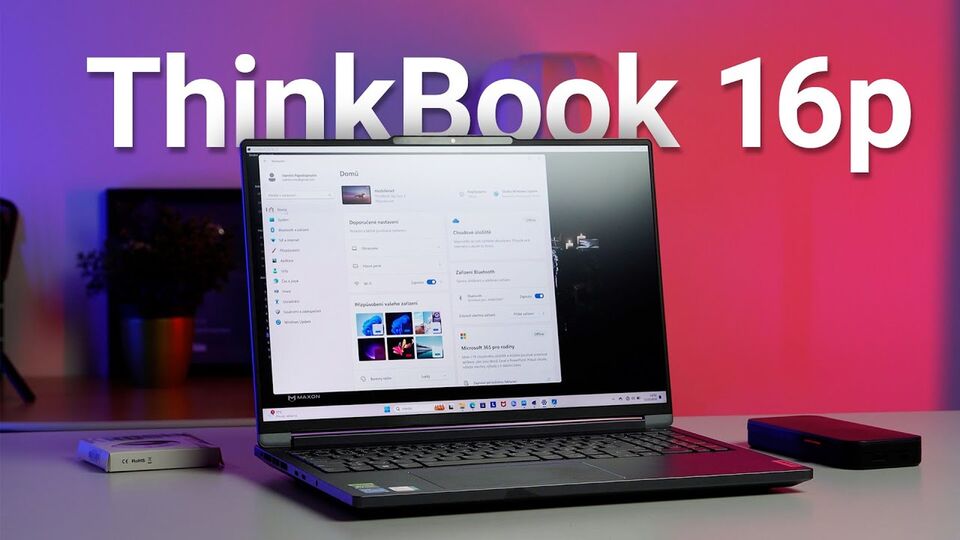 Lenovo ThinkBook 16p Gen4 jako pracovní nástroj. Zkušenosti z MWC