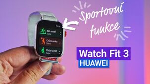 Huawei Watch Fit 3: zaostřeno na sportovní a zdravotní funkce