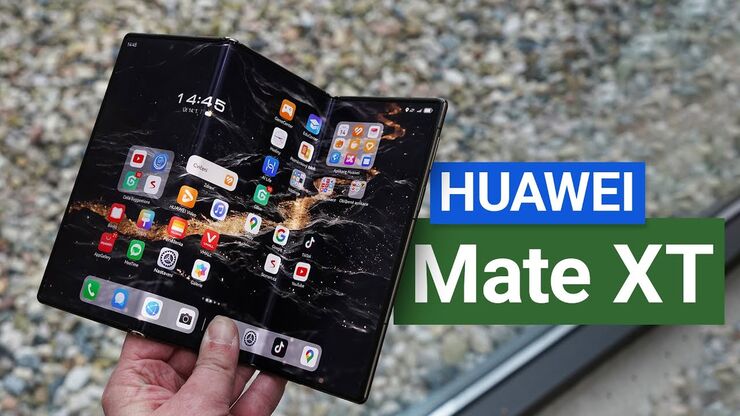 Tohle váš telefon neumí! Huawei Mate XT má 3 velikosti