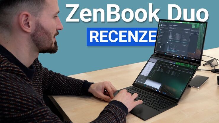 ASUS ZenBook Duo nabídne maximální produktivitu a dva displeje (RECENZE)