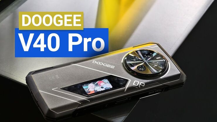 Doogee V40 Pro je tank s displejem na zádech a obří baterií