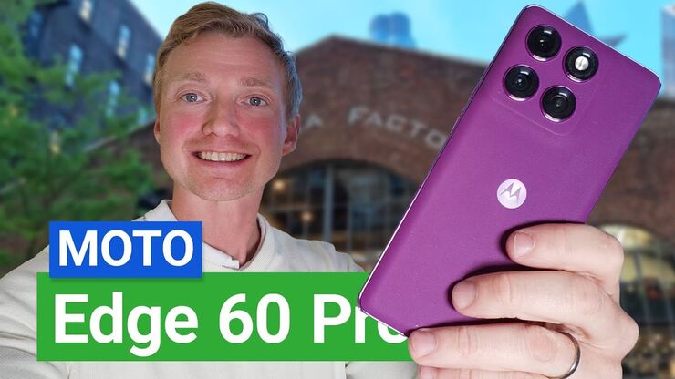 Detailní pohled na Motorola Edge 60 Pro