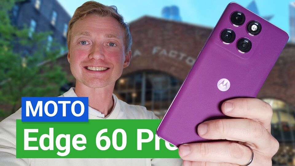 Detailní pohled na Motorola Edge 60 Pro