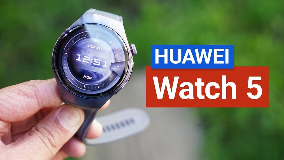 Huawei Watch 5 mají úplně nový senzor a luxusní zpracování