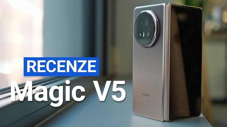 Honor Magic V5 je tenká skládačka s velkou baterií (RECENZE)
