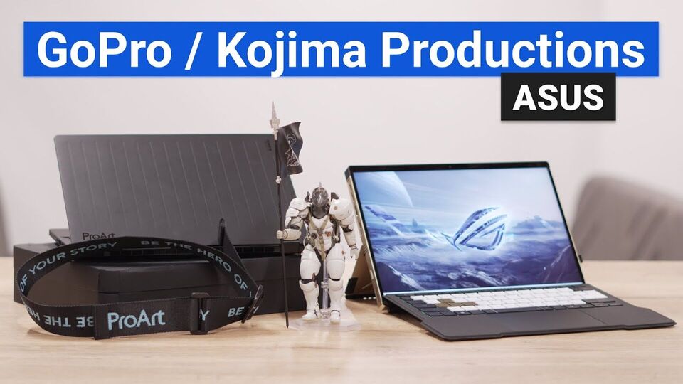 Kojima Productions a GoPro. Unikátní spolupráce na počítačích ASUS