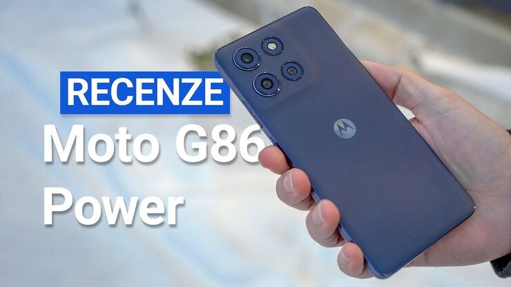 Motorola Moto G86 Power šokuje baterií a výdrží (RECENZE)