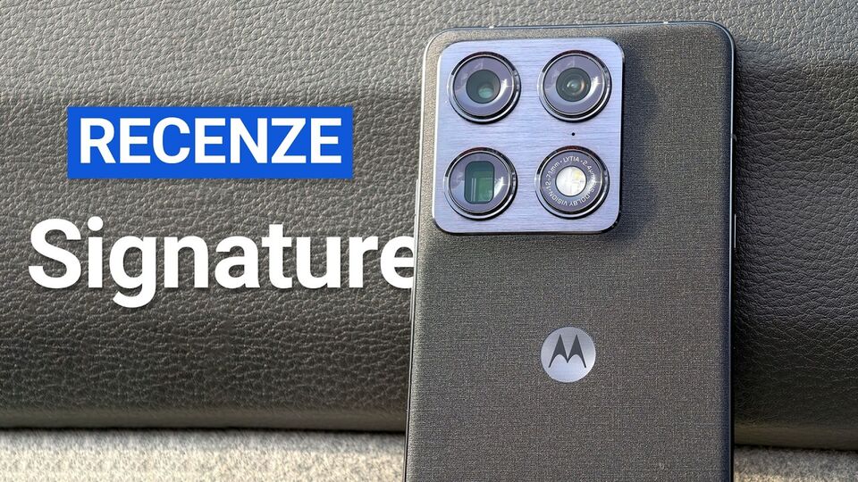 Motorola Signature je štíhlá, elegantní a výhodná (RECENZE)
