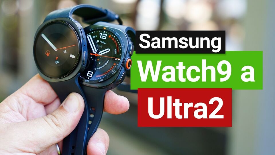Tenčí tělo, větší baterie: Samsung Galaxy Watch9 a Watch Ultra2