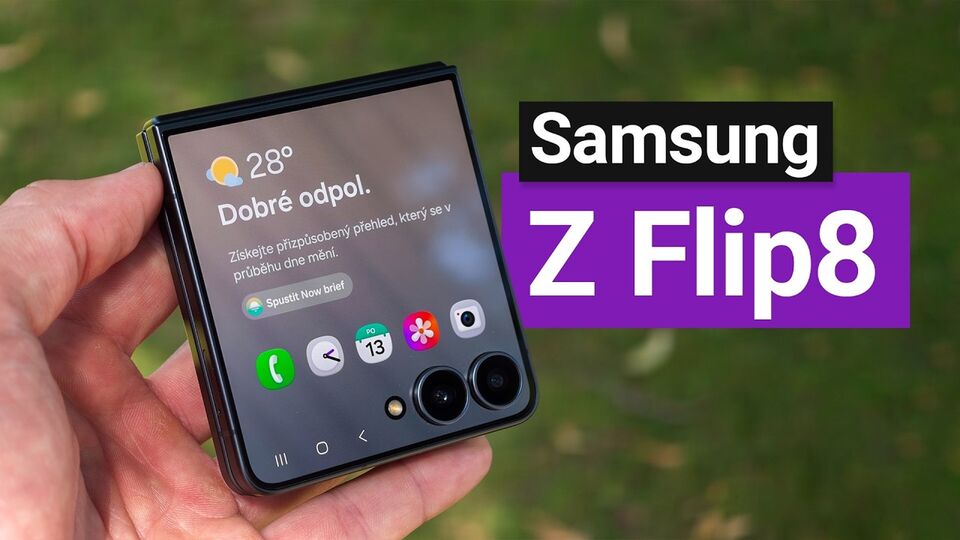 Véčko Samsung Galaxy Z Flip8 zlepšuje vnější displej
