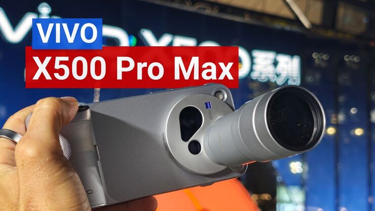 Vivo X500 Pro Max má nekompromisní teleobjektiv a baterii