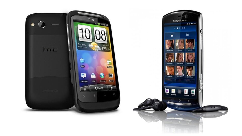 HTC Desire S vs. Sony Ericsson Xperia neo – video srovnání