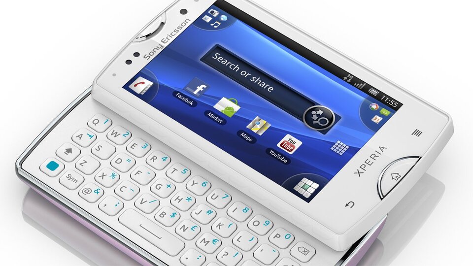 Sony Ericsson XPERIA mini pro – 3D videopohled