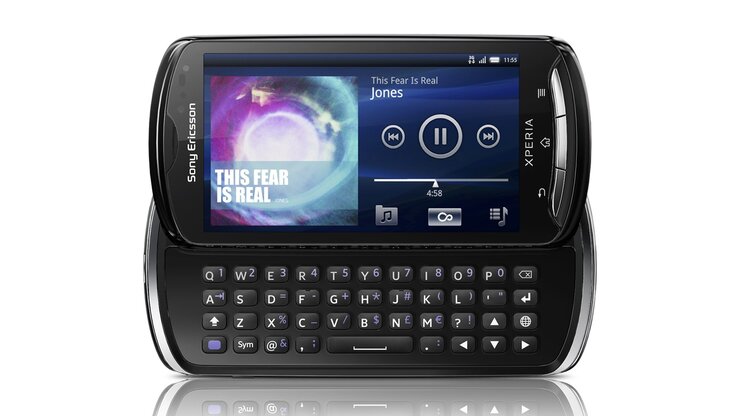 Sony Ericsson Xperia pro – videopohled