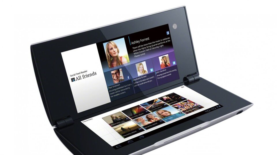 Sony Tablet P – videopohled