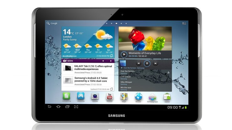 Samsung Galaxy Tab 2 (10.1) – videopohled