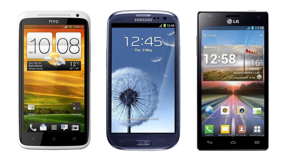 HTC One X vs. Samsung Galaxy S III vs. LG Optimus 4X HD – souboj čtyřjader