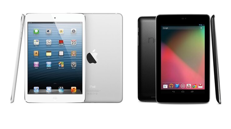 Apple iPad mini vs. Google Nexus 7 – srovnání