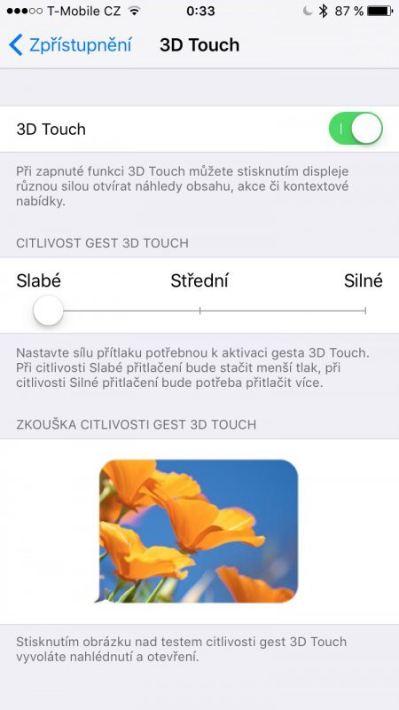 screenshot Apple iPhone 6s
