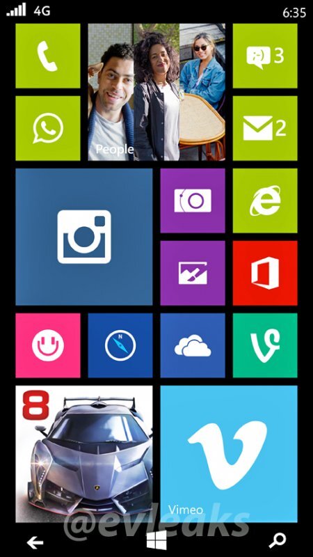 Screenshot Nokia Lumia 635