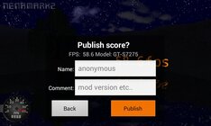 Screenshot z benchmarku Nenamark 2