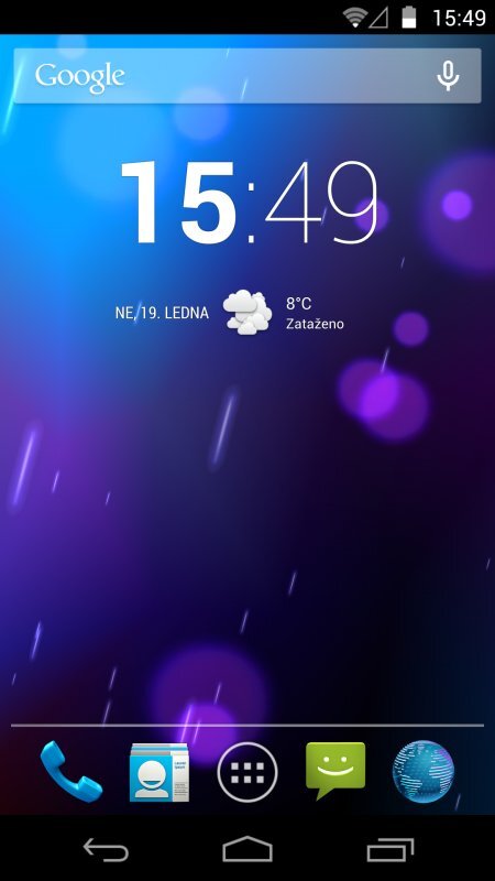 Screenshot z PAC MAN ROM