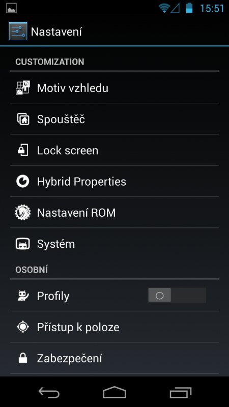 Screenshot z PAC MAN ROM