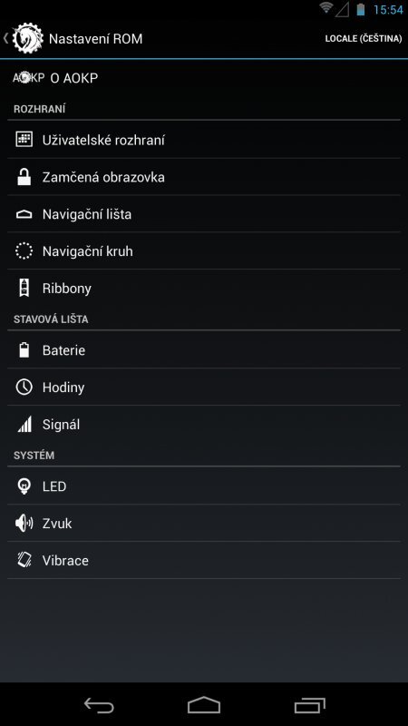 Screenshot z PAC MAN ROM