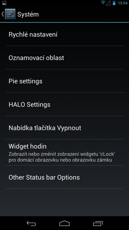 Screenshot z PAC MAN ROM