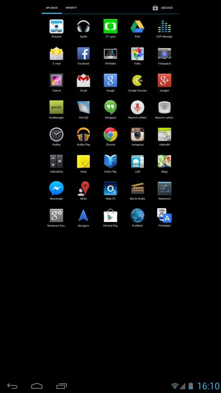 Screenshot z PAC MAN ROM