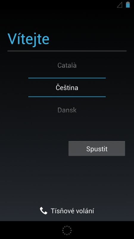 Screenshot z PAC MAN ROM