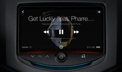 Screenshoty iOS v automobilu