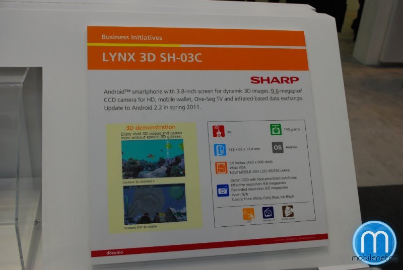 Sharp LYNX 3D SH-03C
