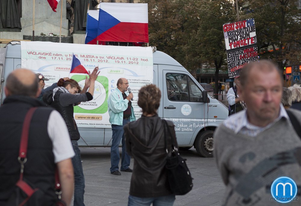 Shromáždění na Václavském náměstí