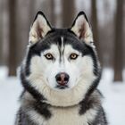 Sibiřský husky vygenerovaný pomocí Gemini Imagen 3