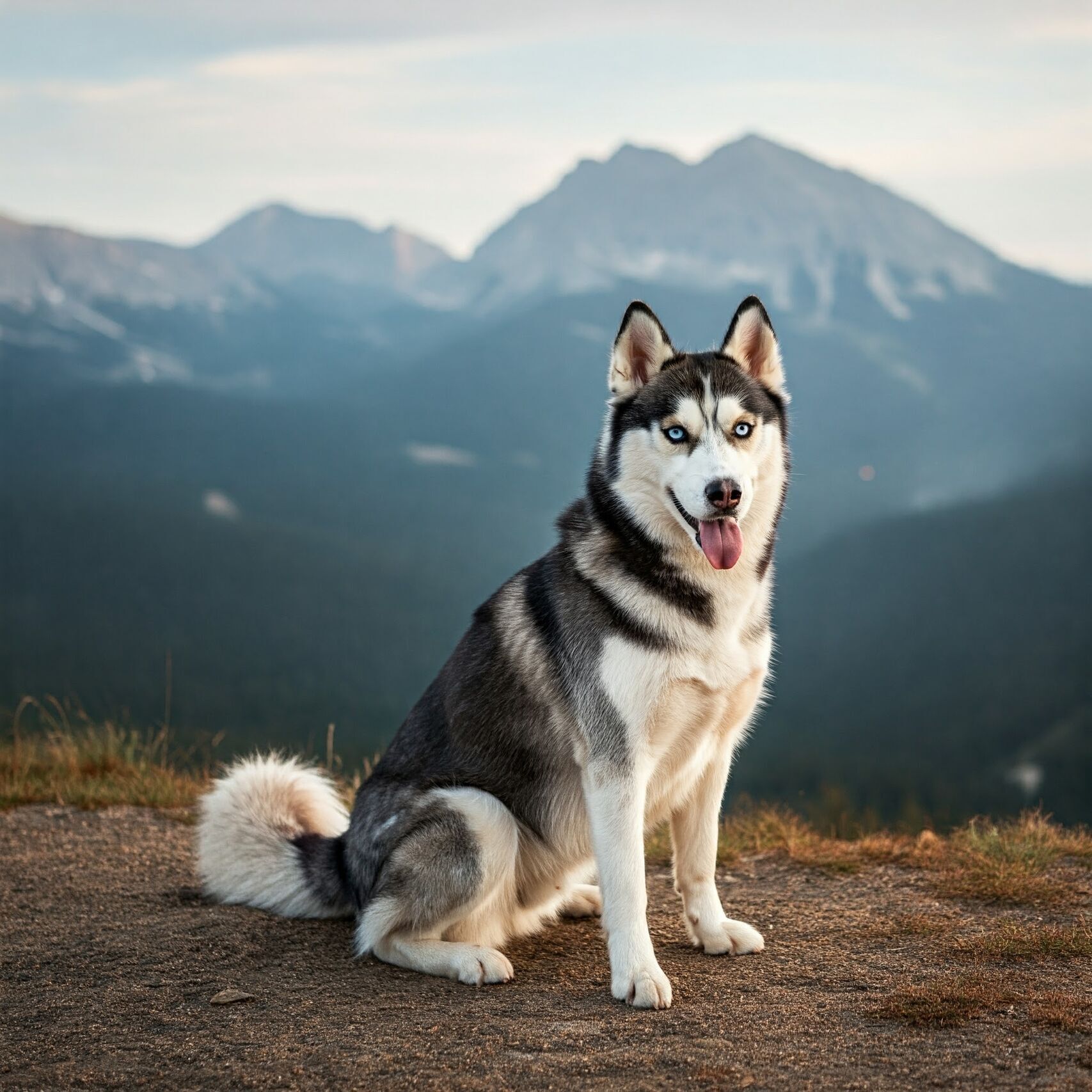 Sibiřský husky vygenerovaný pomocí Gemini Imagen 3