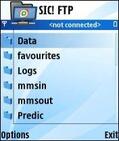 SIC FTP Client pro operační systém Symbian S60