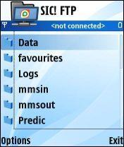 SIC FTP Client pro operační systém Symbian S60