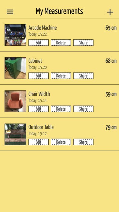 SizeUp - a Smart Tape Measure