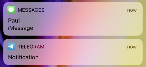 skryté notifikace ios 11