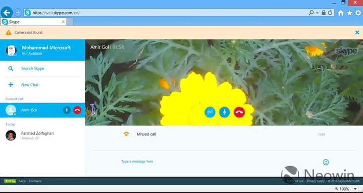Skype for Web