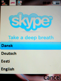 Skype nyní v Beta verzi pro telefony podporující Javu