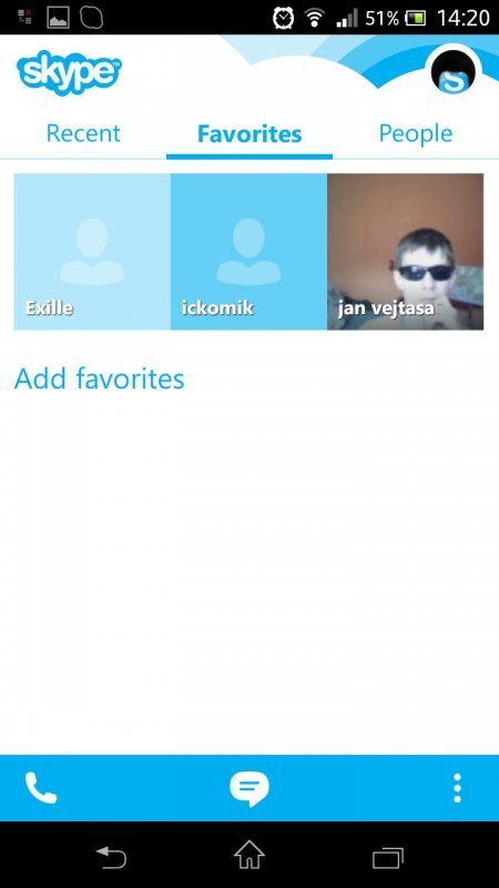 Skype pro Android 4.0 