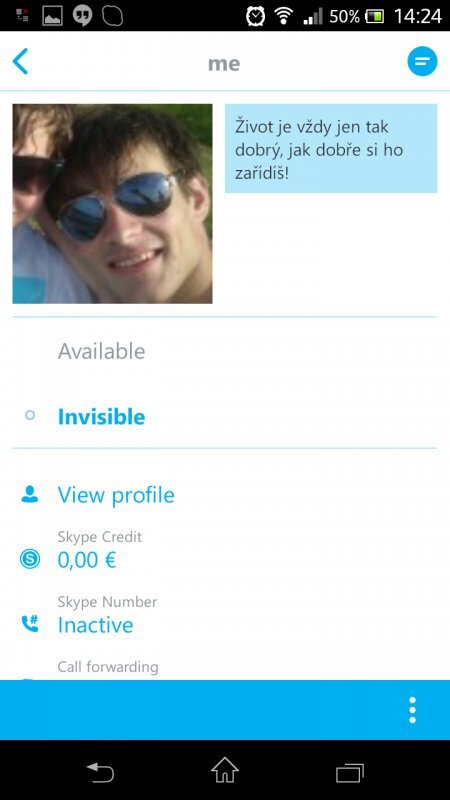 Skype pro Android 4.0 