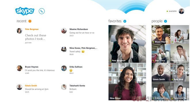 Skype pro Windows 8