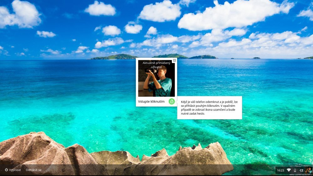 Smart Lock na Chrome OS