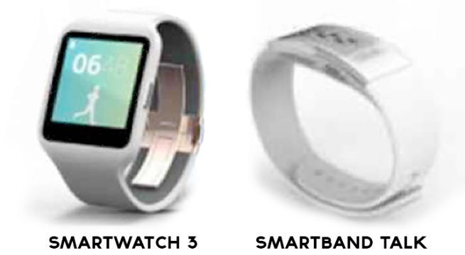 SmartWatch 3 a SmartBand Talk