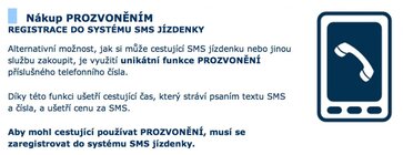 SMS jízdenka Ostrava