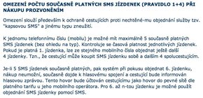 SMS jízdenka Ostrava