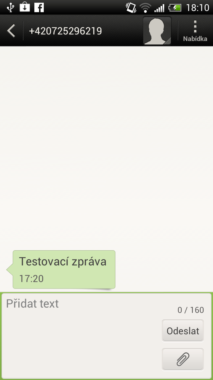 SMS zprávy